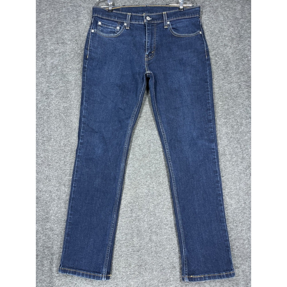 Levi's 511 Slim Fit Jeans Mens 33x30 Dark Wash Blue Stretch Denim